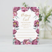 D'accompagnement Carte de bénédiction de la mère florale Prières No (Debout devant)