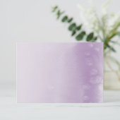 D'accompagnement CARTE DE BOÎTE :: aquarelle ombre violet (Debout devant)