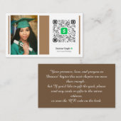 D'accompagnement Carte de boîtier 2,5 pouces x 2,5 pouces (Devant / Derrière)