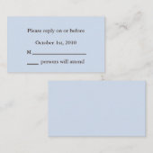 D'accompagnement Carte de boîtier au chocolat simple (Devant / Derrière)