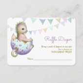 D'accompagnement Carte de boîtier avec un dragon mignon. (Devant)