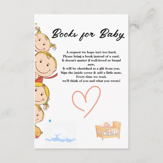 D'accompagnement Carte de boîtier baby shower (Devant)