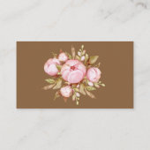 D'accompagnement Carte de boîtier Baby shower pour bébé ours en pel (Dos)