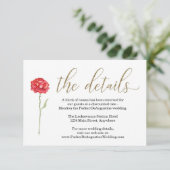 D'accompagnement Carte de boîtier Beauty and Beast Information (Debout devant)