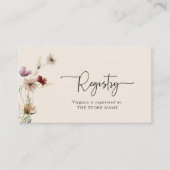 D'accompagnement Carte de boîtier Boho Registry QR Codes (Devant)