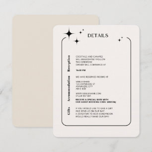 D'accompagnement Carte de boîtier céleste d'ivoire moderne OLIVIA
