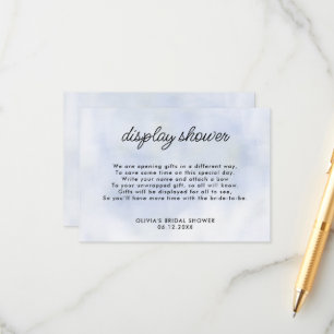 D'accompagnement Carte de boîtier Cloud 9 Blue Display Fête des mar