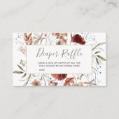 D'accompagnement Carte de boîtier couleur Fleur sauvage d'automne (Devant)