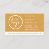 D'accompagnement Carte de boîtier d'affaires Happy Holidays (Dos)