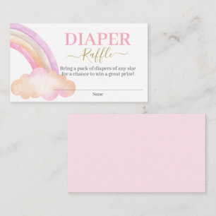 D'accompagnement Carte de boîtier de broche Rainbow Diaper