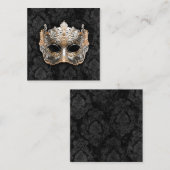 D'accompagnement Carte de boîtier de carnaval de Masque (Devant / Derrière)