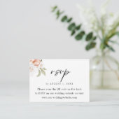 D'accompagnement Carte de boîtier de code QR du Mariage budgétaire (Debout devant)