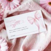 D'accompagnement Carte de boîtier de couches de ruban rose