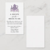 D'accompagnement Carte de boîtier de demande de Fête des mariées de (Devant / Derrière)