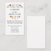 D'accompagnement Carte de boîtier de demande de Fête des mariées de (Devant / Derrière)