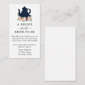 D'accompagnement Carte de boîtier de demande de Fête des mariées de (Devant / Derrière)