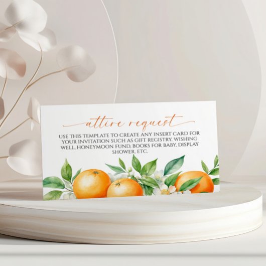 D'accompagnement Carte de boîtier de demande d'origine florale oran