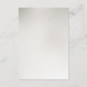 D'accompagnement Carte de boîtier de détail or décoratif (Dos)