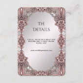 D'accompagnement Carte de boîtier de détail rose (Devant)