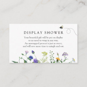 D'accompagnement Carte de boîtier de douche à affichage Fleur sauva