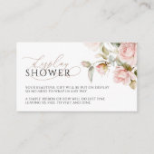 D'accompagnement Carte de boîtier de douche à affichage rose et ver (Devant)