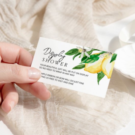 D'accompagnement Carte de boîtier de douche à ciel ouvert citron ve