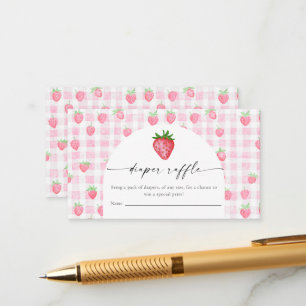 D'accompagnement Carte de boîtier de douche Berry Sweet Strawberry
