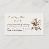 D'accompagnement Carte de boîtier de douche d'affichage pour bébé r (Devant)