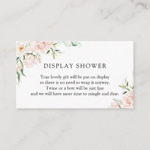 D'accompagnement Carte de boîtier de douche d'écran couleur vif et