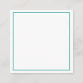 D'accompagnement Carte de boîtier de forme florale Abstraite (Dos)