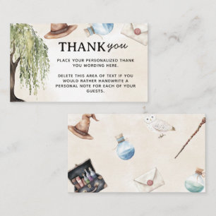 D'accompagnement Carte de boîtier de Merci de petit Baby shower Ass