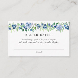 D'accompagnement Carte de boîtier de papier de calfeutre Blueberrie
