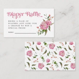 D'accompagnement Carte de boîtier de papier rabat rose floral