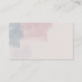 D'accompagnement Carte de boîtier de puits couleur bleu rose (Dos)