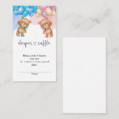 D'accompagnement Carte de boîtier de rabat baby shower (Devant / Derrière)