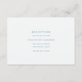 D'accompagnement Carte de boîtier de réception de script minimalist (Devant)
