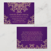 D'accompagnement Carte de boîtier de réception de style indien viol (Devant / Derrière)