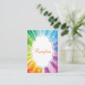 D'accompagnement Carte de boîtier de réception de Sunburst striée a (Debout devant)