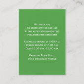 D'accompagnement Carte de boîtier de réception de Sunburst striée a (Dos)