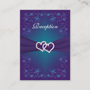 D'accompagnement Carte de boîtier de réception Turquoise de coeur f