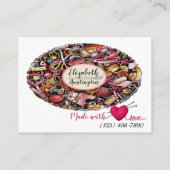 D'accompagnement Carte de boîtier de Tricot de couture Version 1 (Dos)