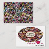 D'accompagnement Carte de boîtier de Tricot de couture Version 1 (Devant / Derrière)