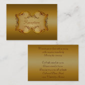 D'accompagnement Carte de boîtier des rouleaux de bronze (Devant / Derrière)