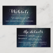 D'accompagnement Carte de boîtier du site Web Starry Night Galaxy (Devant / Derrière)