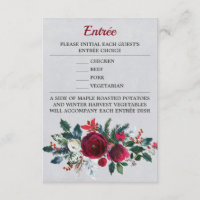 Carte de boîtier Entrée Choice - Sue Bray