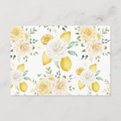 D'accompagnement Carte de boîtier Fête des mariées d'affichage citr (Dos)