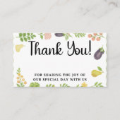 D'accompagnement Carte De Boîtier Fraîche Du Merci Du Marché (Devant)