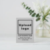 D'accompagnement Carte de boîtier gris entreprise (Debout devant)