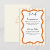 D'accompagnement Carte de boîtier Mariage Daffodique (Devant / Derrière)