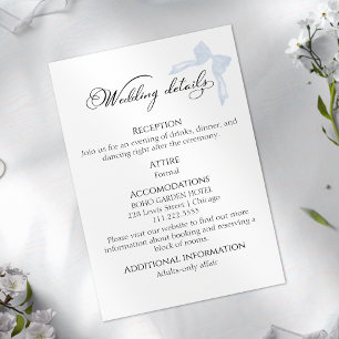 D'accompagnement Carte de boîtier mariage Détails de l'arc Code Q